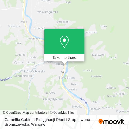 Camellia Gabinet Pielęgnacji Dłoni i Stóp - Iwona Broniszewska map