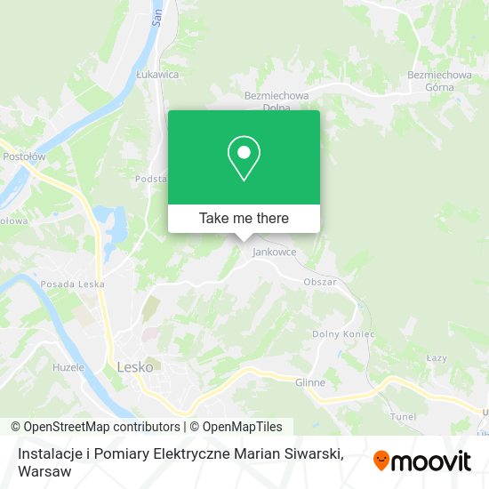 Instalacje i Pomiary Elektryczne Marian Siwarski map