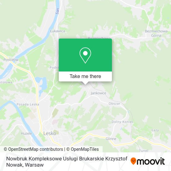 Nowbruk Kompleksowe Usługi Brukarskie Krzysztof Nowak map