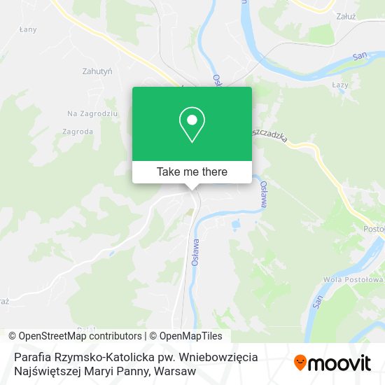 Parafia Rzymsko-Katolicka pw. Wniebowzięcia Najświętszej Maryi Panny map