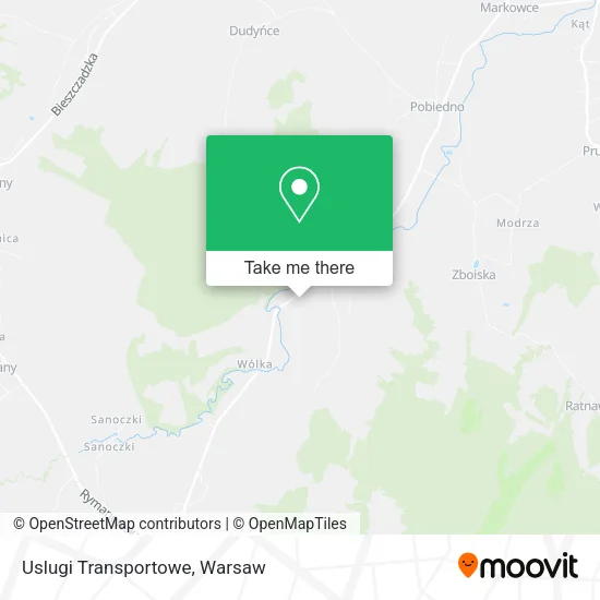 Карта Uslugi Transportowe