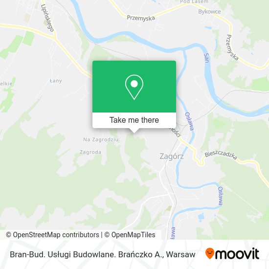 Bran-Bud. Usługi Budowlane. Brańczko A. map