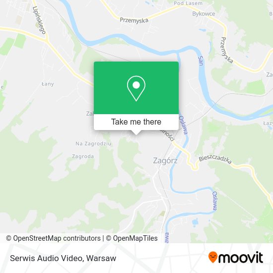 Serwis Audio Video map