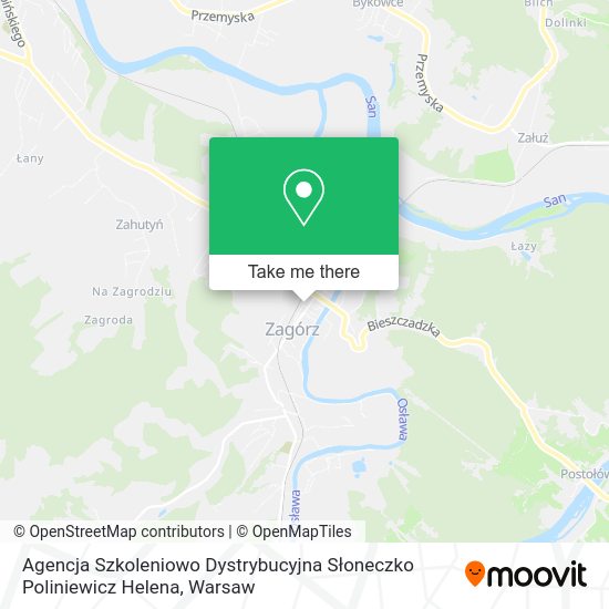 Agencja Szkoleniowo Dystrybucyjna Słoneczko Poliniewicz Helena map