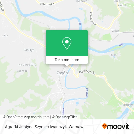 Карта Agrafki Justyna Szyniec Iwanczyk