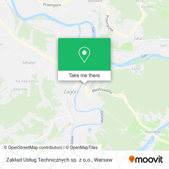 Zakład Usług Technicznych sp. z o.o. map