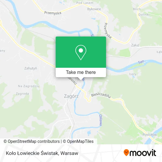 Карта Koło Łowieckie Świstak