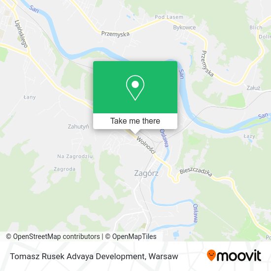 Карта Tomasz Rusek Advaya Development