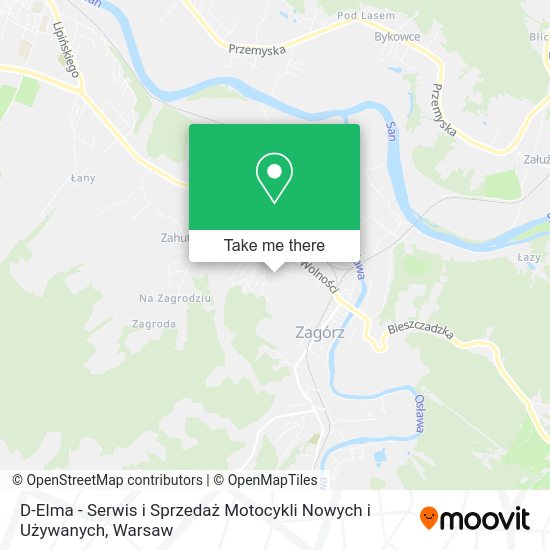 D-Elma - Serwis i Sprzedaż Motocykli Nowych i Używanych map