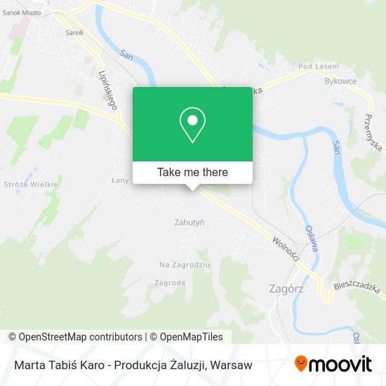 Marta Tabiś Karo - Produkcja Żaluzji map