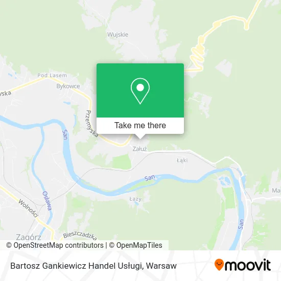 Bartosz Gankiewicz Handel Usługi map