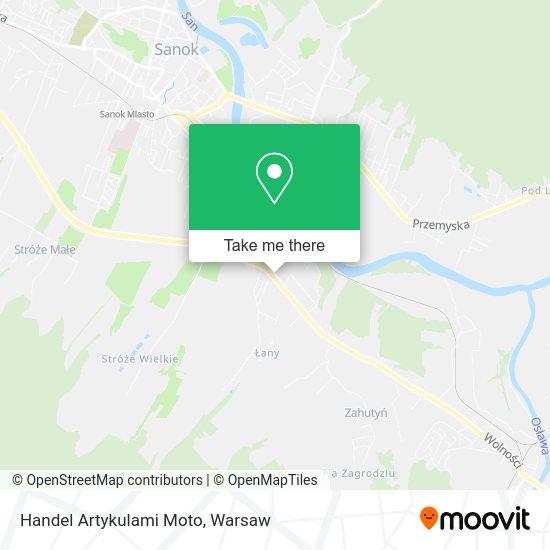 Handel Artykulami Moto map