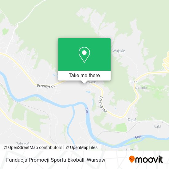 Fundacja Promocji Sportu Ekoball map