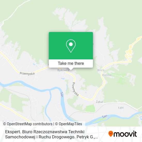 Ekspert. Biuro Rzeczoznawstwa Techniki Samochodowej i Ruchu Drogowego. Petryk G. map