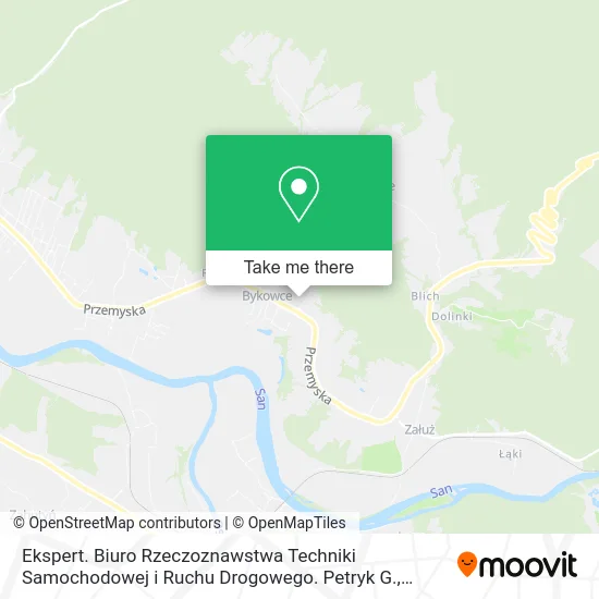 Карта Ekspert. Biuro Rzeczoznawstwa Techniki Samochodowej i Ruchu Drogowego. Petryk G.