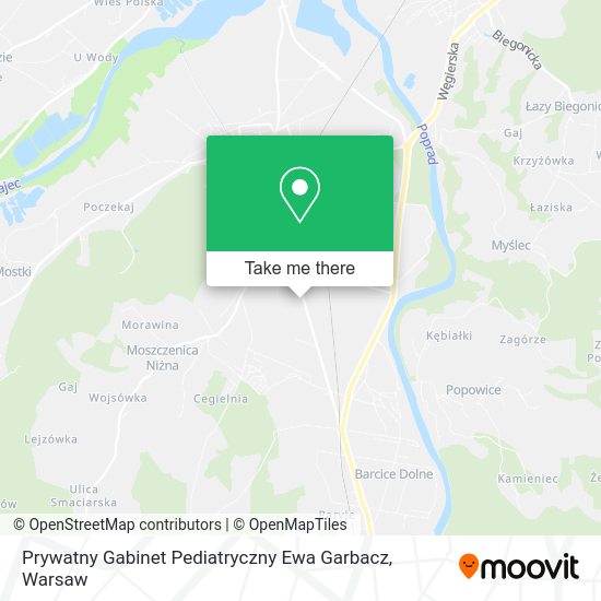 Prywatny Gabinet Pediatryczny Ewa Garbacz map