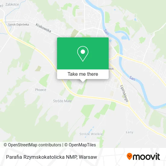 Карта Parafia Rzymskokatolicka NMP