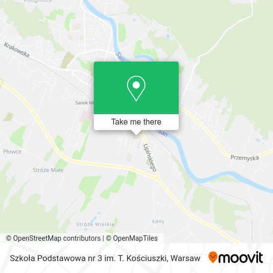 Szkoła Podstawowa nr 3 im. T. Kościuszki map