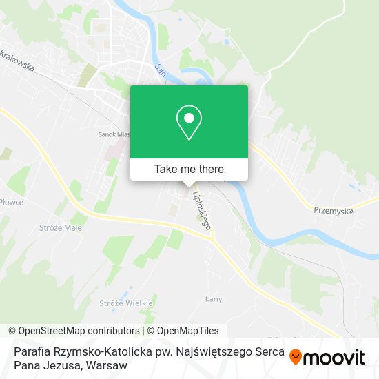 Parafia Rzymsko-Katolicka pw. Najświętszego Serca Pana Jezusa map