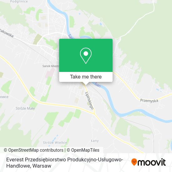 Everest Przedsiębiorstwo Produkcyjno-Usługowo-Handlowe map