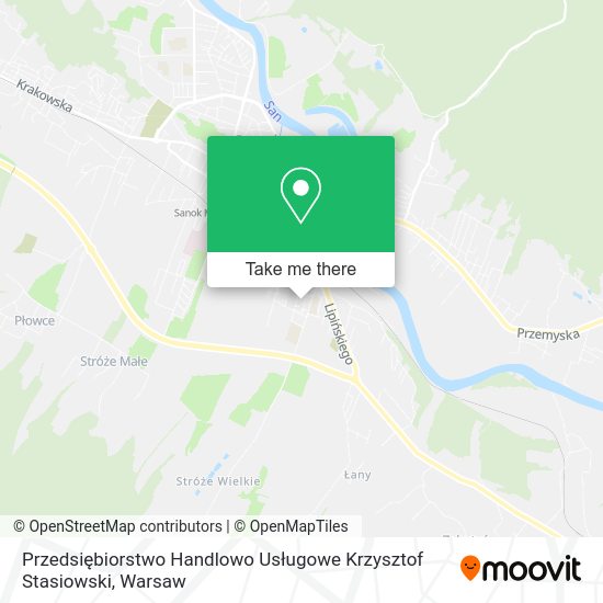 Przedsiębiorstwo Handlowo Usługowe Krzysztof Stasiowski map