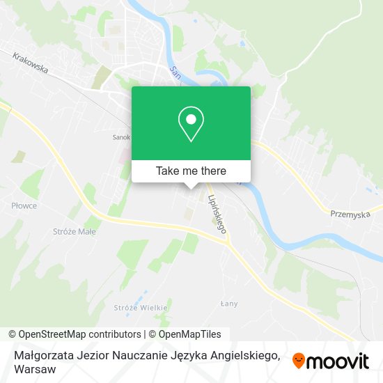 Małgorzata Jezior Nauczanie Języka Angielskiego map