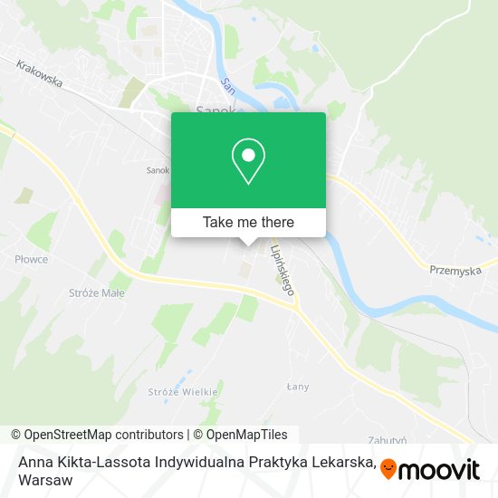 Anna Kikta-Lassota Indywidualna Praktyka Lekarska map