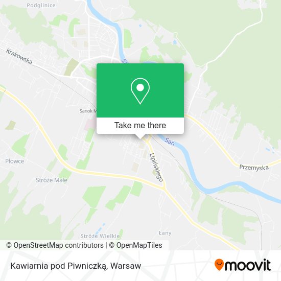 Kawiarnia pod Piwniczką map