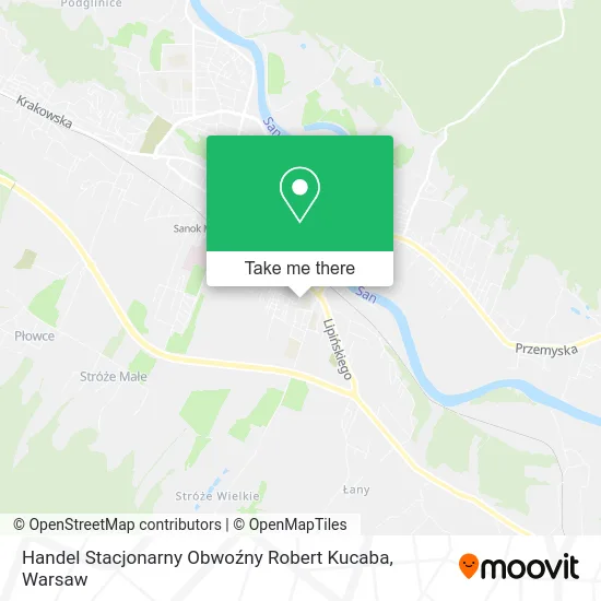 Карта Handel Stacjonarny Obwoźny Robert Kucaba