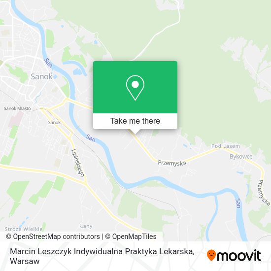 Marcin Leszczyk Indywidualna Praktyka Lekarska map