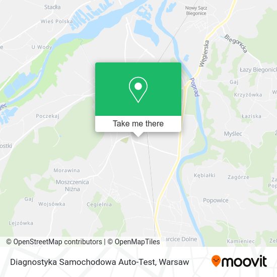 Diagnostyka Samochodowa Auto-Test map