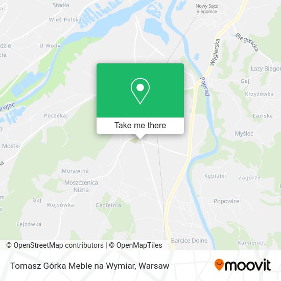 Tomasz Górka Meble na Wymiar map