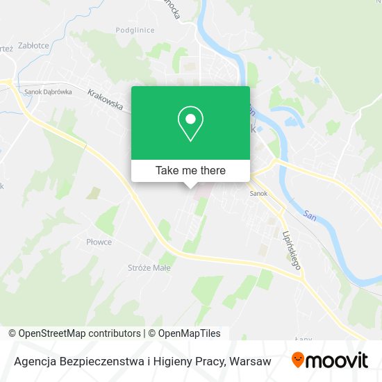 Agencja Bezpieczenstwa i Higieny Pracy map