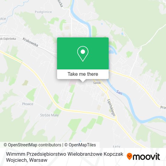 Wimmm Przedsiębiorstwo Wielobranżowe Kopczak Wojciech map