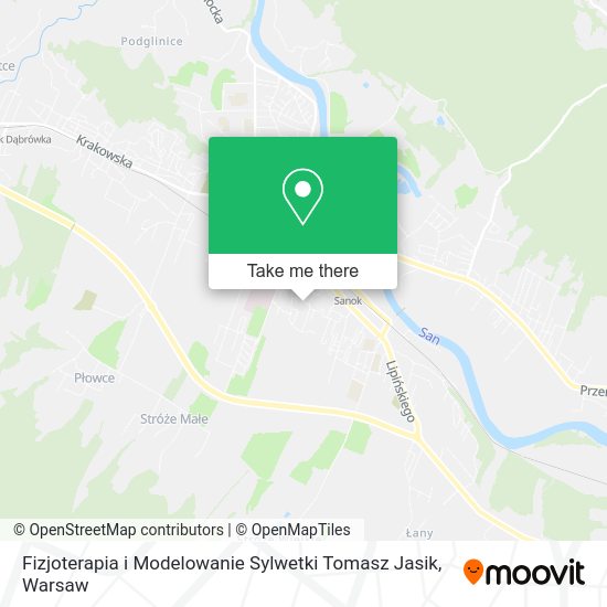 Fizjoterapia i Modelowanie Sylwetki Tomasz Jasik map