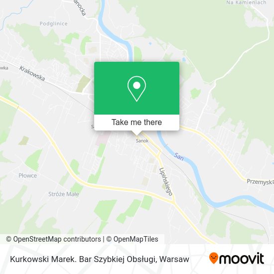 Kurkowski Marek. Bar Szybkiej Obsługi map