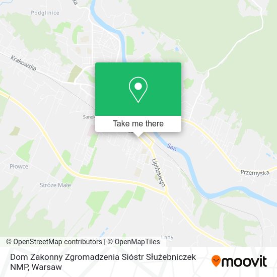 Dom Zakonny Zgromadzenia Sióstr Służebniczek NMP map