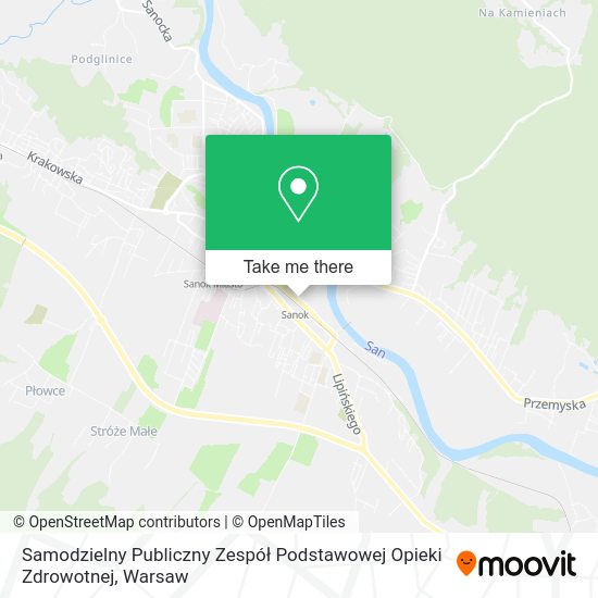 Samodzielny Publiczny Zespół Podstawowej Opieki Zdrowotnej map