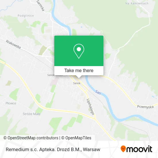 Карта Remedium s.c. Apteka. Drozd B.M.