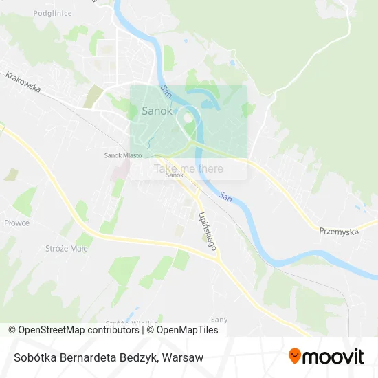 Карта Sobótka Bernardeta Bedzyk