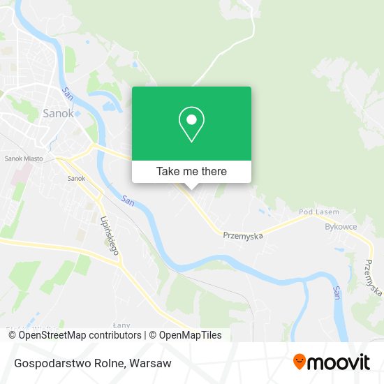 Gospodarstwo Rolne map