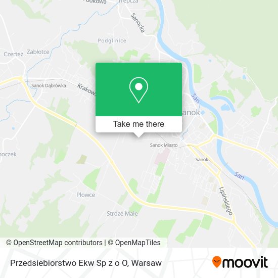 Przedsiebiorstwo Ekw Sp z o O map