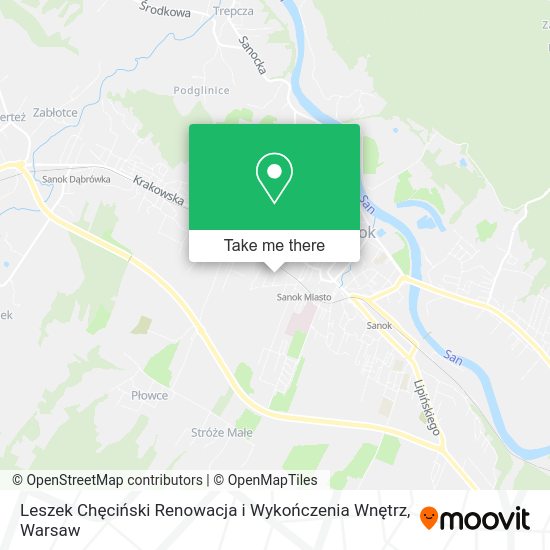 Leszek Chęciński Renowacja i Wykończenia Wnętrz map