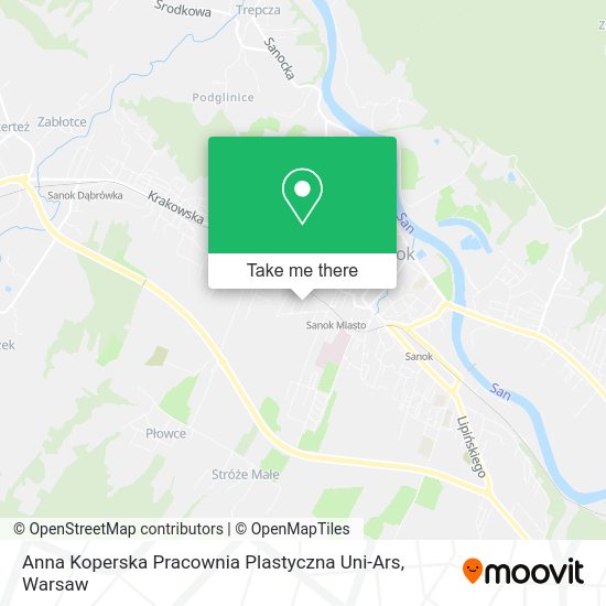 Anna Koperska Pracownia Plastyczna Uni-Ars map