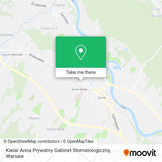 Kielar Anna Prywatny Gabinet Stomatologiczny map