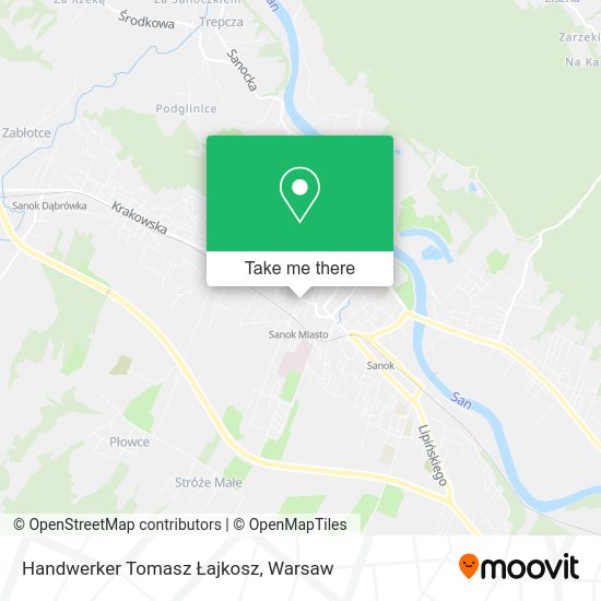 Handwerker Tomasz Łajkosz map