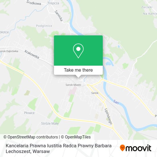 Kancelaria Prawna Iustitia Radca Prawny Barbara Lechoszest map