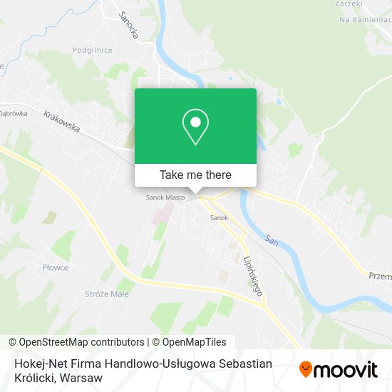 Hokej-Net Firma Handlowo-Usługowa Sebastian Królicki map