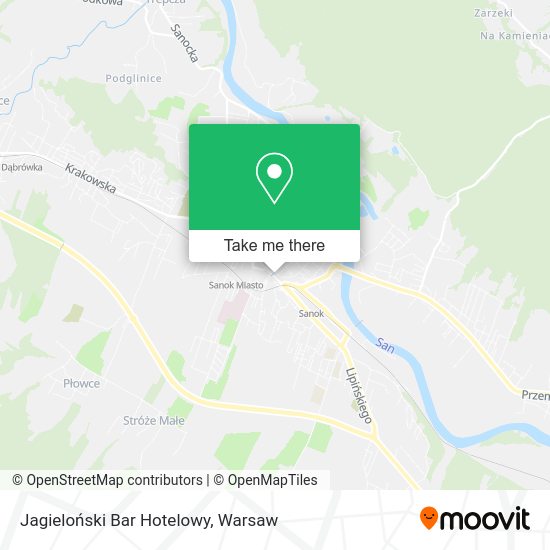 Jagieloński Bar Hotelowy map