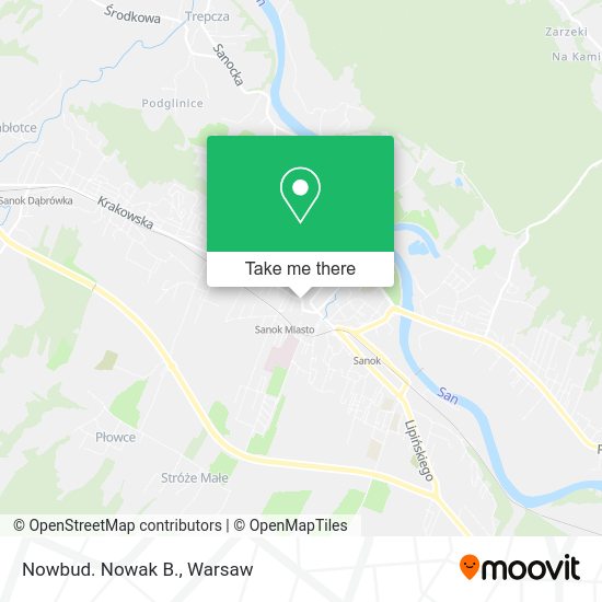 Nowbud. Nowak B. map